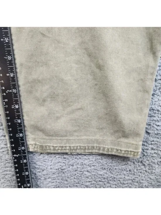 Vintage Abercrombie & Fitch Pants Mens 33L Y2k Wide Leg Baggy 00's Grunge Skater - Picture 6 of 10